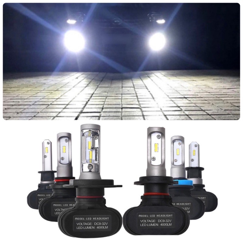 Cặp Đèn Led Pha H3 50W cho ô tô