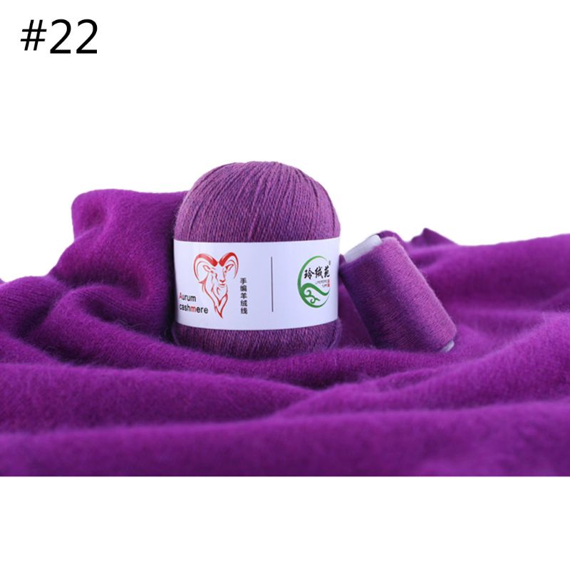 Cuộn Len Cashmere Mềm Mại 50g Chống Dầu Làm Khăn Choàng DIY