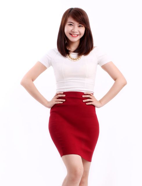 [Mã FASHIONT4WA2 giảm 10K đơn 50K] Chân váy bút chì cạp chun siêu co giãn | BigBuy360 - bigbuy360.vn