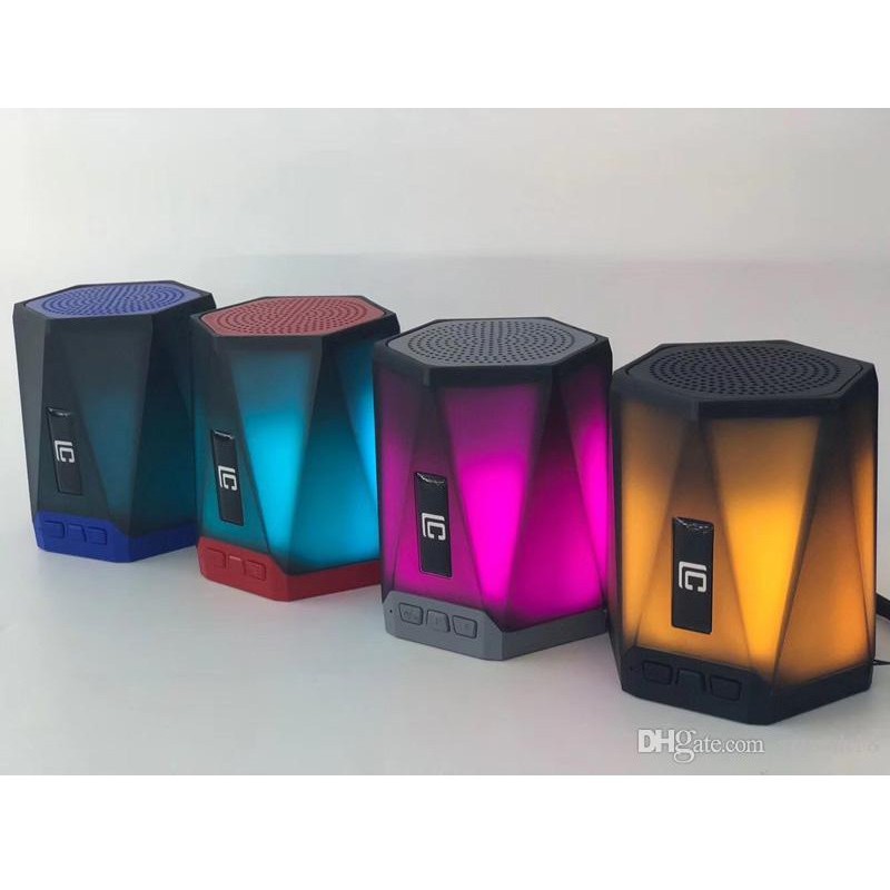 Loa Bluetooth mini LN-23 -  Âm bass cực đỉnh - Thiết kế nổi bật - Đèn led Ngọn Lửa đổi màu bảo hành 3 tháng!