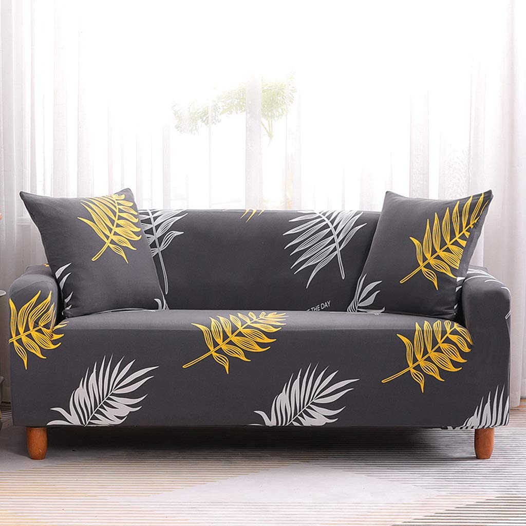 Vỏ Bọc Ghế Sofa Hình Chữ L Bằng Polyester Co Giãn Có Thể Giặt Rửa Và 2 Ghế Ngồi + 3 Chỗ Ngồi