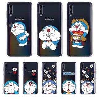 Ốp Lưng Samsung Galaxy A10 A20 A30 A40 A50 A70 A80 TPU mềm Case Doraemon Two