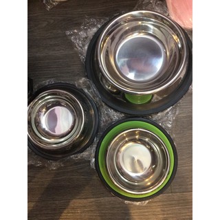 Bát ăn inox nhiều màu cho chó mèo