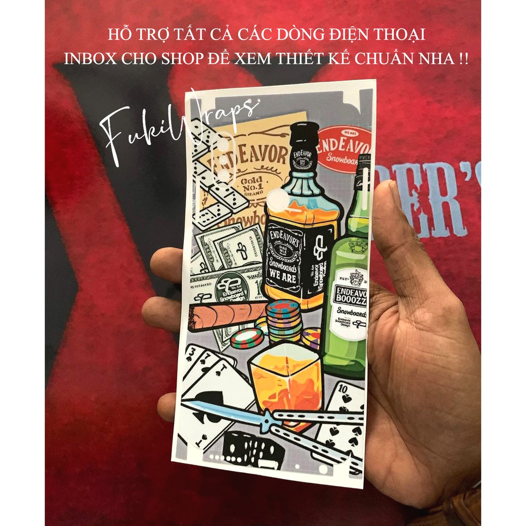 Tấm dán Skin FULL VIỀN Dành Cho 12 Pro Max 11 Pro max X XS XR XSMAX 6Plus 7Plus 8Plus ip5 ip6 ip7 ip8