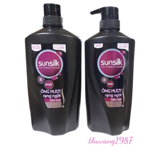 Dầu gội Sunsilk óng mượt rạng ngời 650g-900g