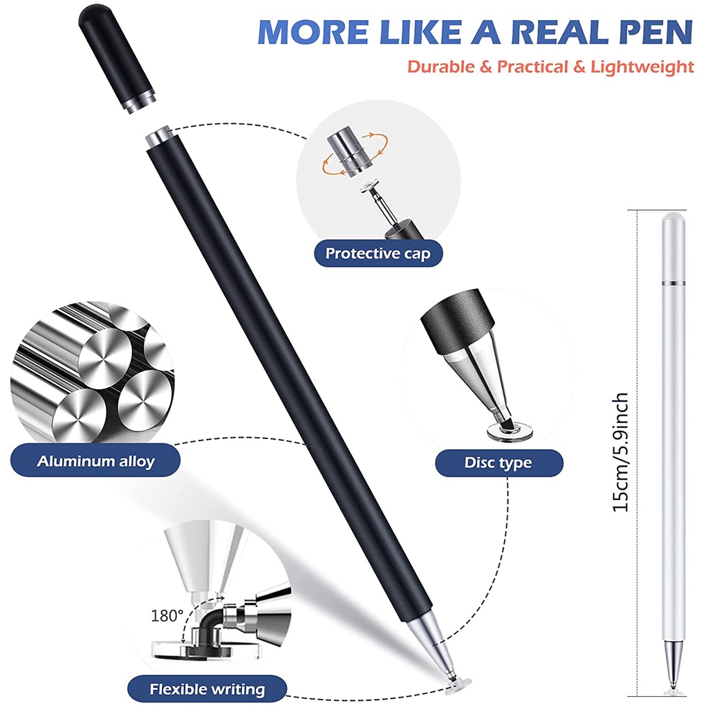 Bút cảm ứng USA cho điện thoại, Ipad, máy tính bảng -Hàng chính hãng fullbox