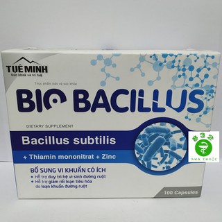 Men vi sinh BIO BACILLUS hỗ trợ duy trì hệ vi sinh đường ruột hộp 100 viên
