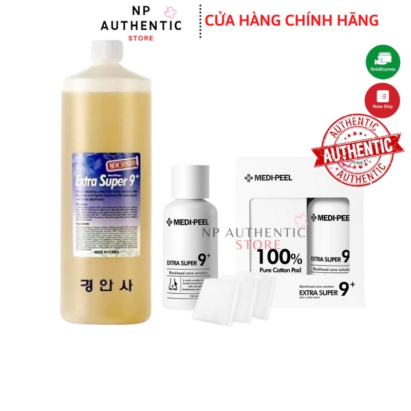 [Chính Hãng]Dung dịch ủ mụn MEDIPEEL Extra Super 9+ xử lý mụn cám, mụn đầu đen se lỗ chân lông