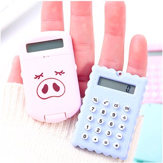 MÁY TÍNH MINI CẦM TAY HÌNH HEO CUTE XINH XẮN