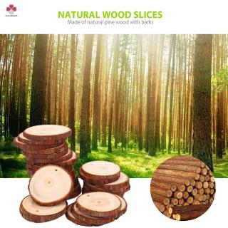 Set 20 Miếng Gỗ Tròn Trang Trí Giáng Sinh