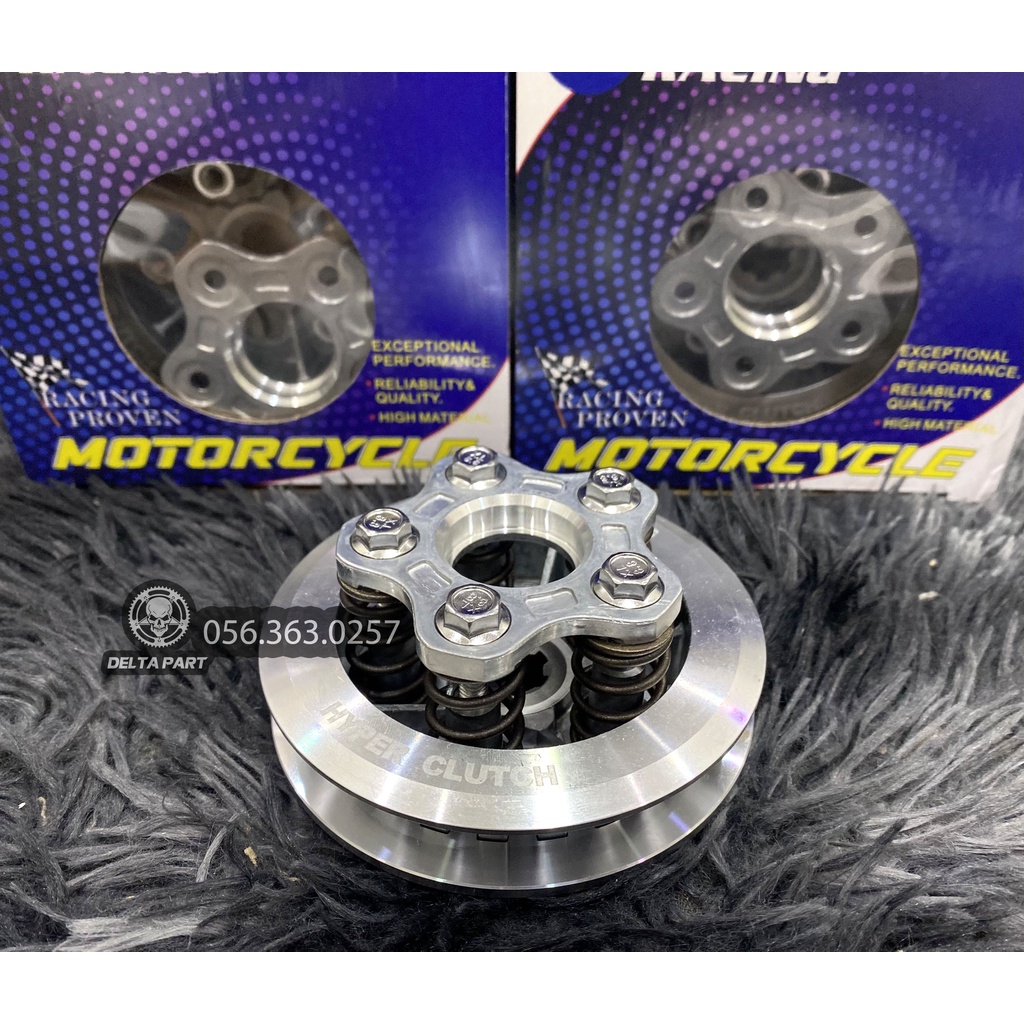 COMBO Nồi Độ 5 lò xo Wave Dream SUM RACING Mẫu UMA - 5 Lá Bố 4 Lá Sắt