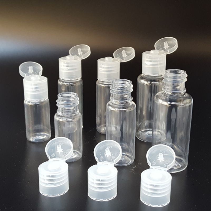 Chai Chiết Mĩ Phẩm ❤ TRÙM SỈ ❤ [50ml,100ml] Chựa lọ nhựa pet nắp bật chiết mỹ phẩm , chai nhựa chiết gel .