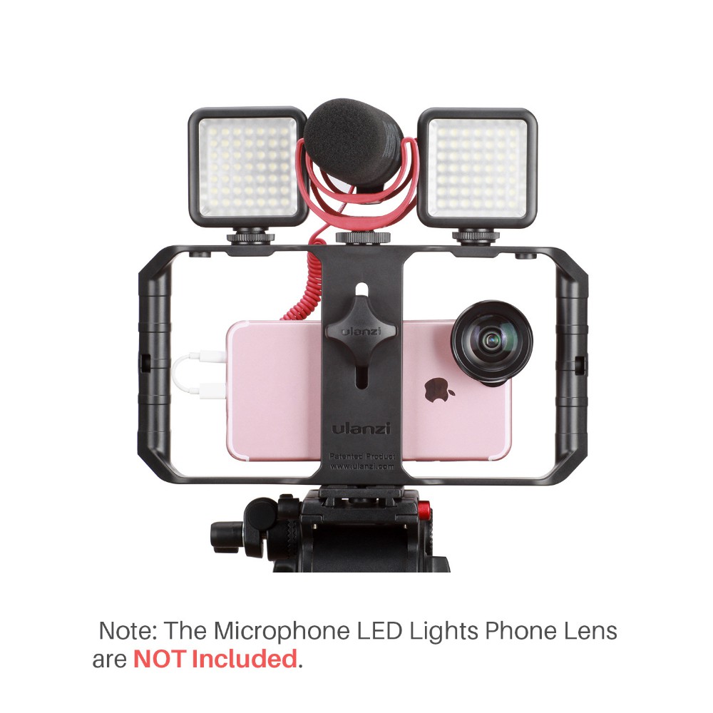 Ulanzi U-Rig Pro - Khung Tay Cầm Quay Phim Dùng Cho Điện Thoại - Hàng Chính Hãng