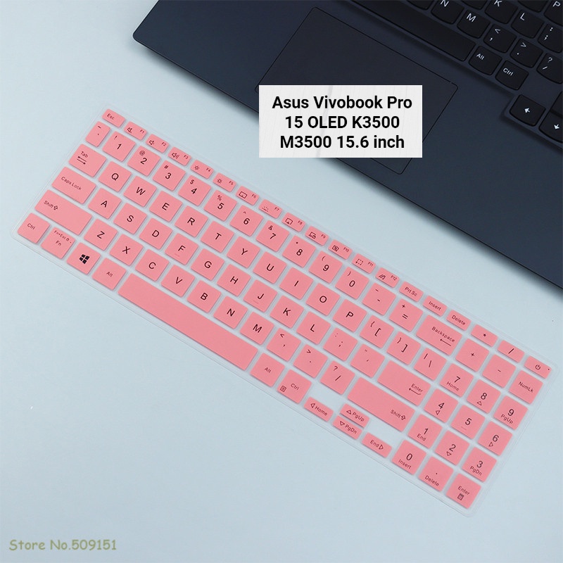 Phim Dán Bảo Vệ Bàn Phím Máy Tính ASUS Vivobook Pro15 15.6inch OLED K3500 M3500 Chống Thấm Nước