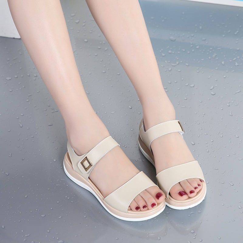 Giày Sandal Cao Gót Đế Dày Mềm Mại Có Size Lớn Dành Cho Mẹ Bầu