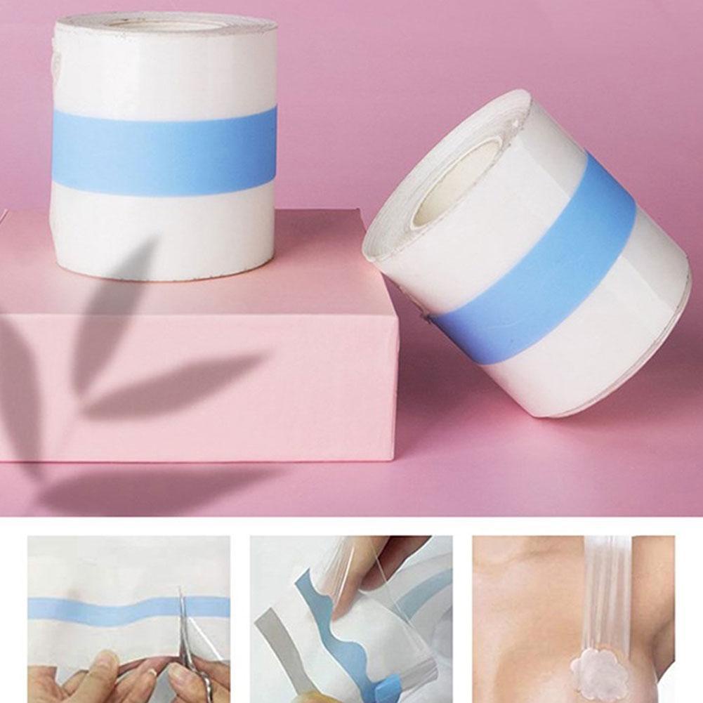 Băng dán nâng ngực trong suốt 5cmx100cm T4Q0