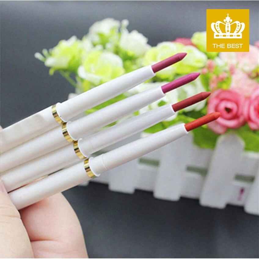 [Hàng mới về] Chì kẻ viền môi chống nước nhiều màu sắc thời trang