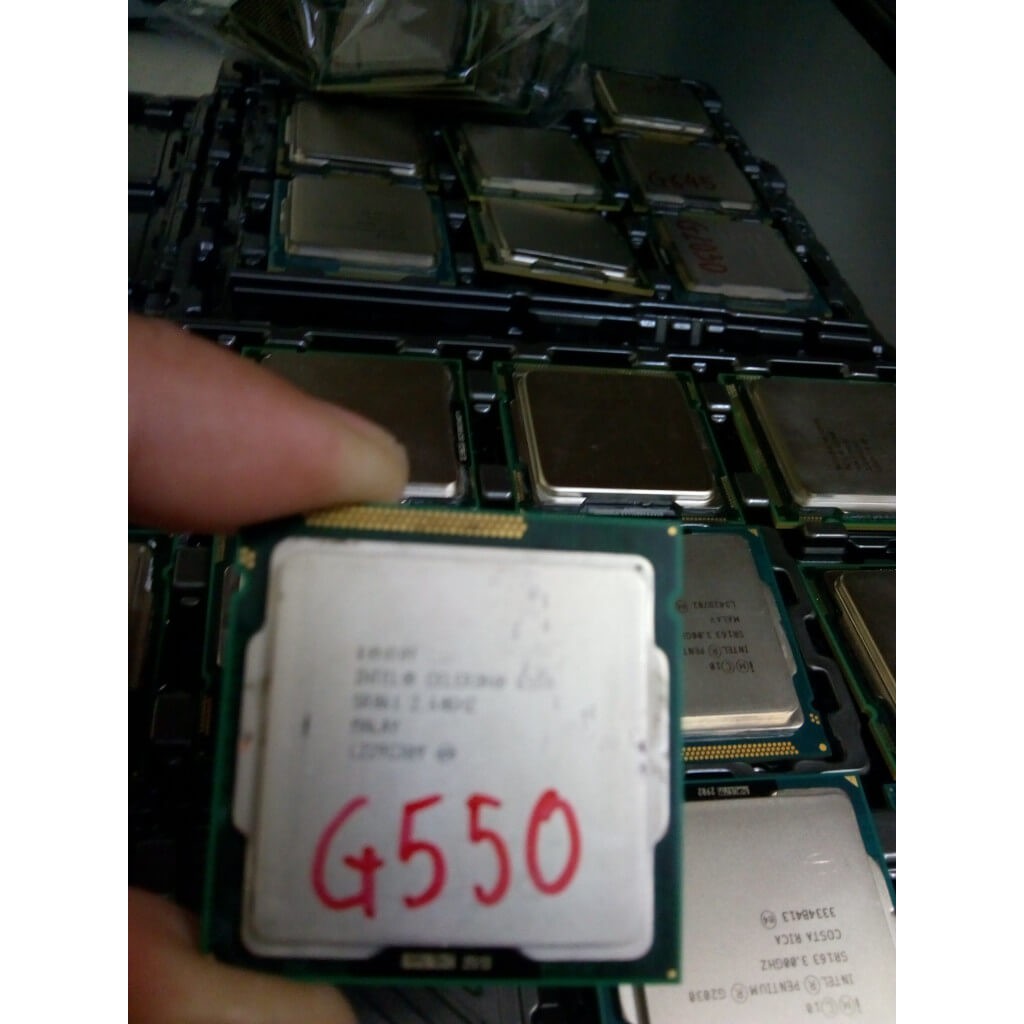 CPU G530  G540 G550, G620 G630 G640, G1610, G1620, G1630, G2010, G2020, G2030, G2130