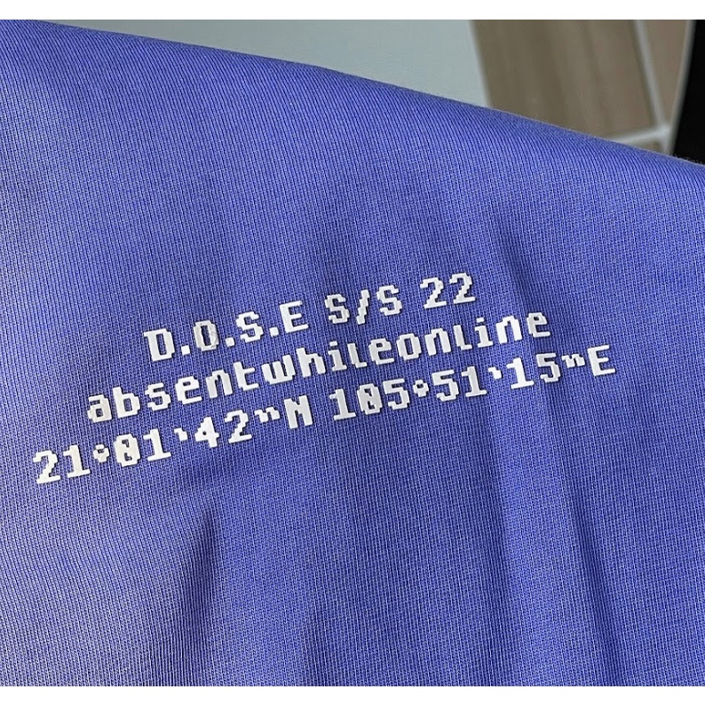 Áo phông unisex oversized Dopamine màu tím AWOL