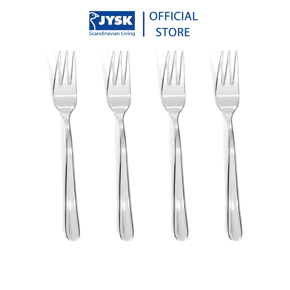 Bộ 4 dĩa trái cây | JYSK nID | inox 304 | D14cm