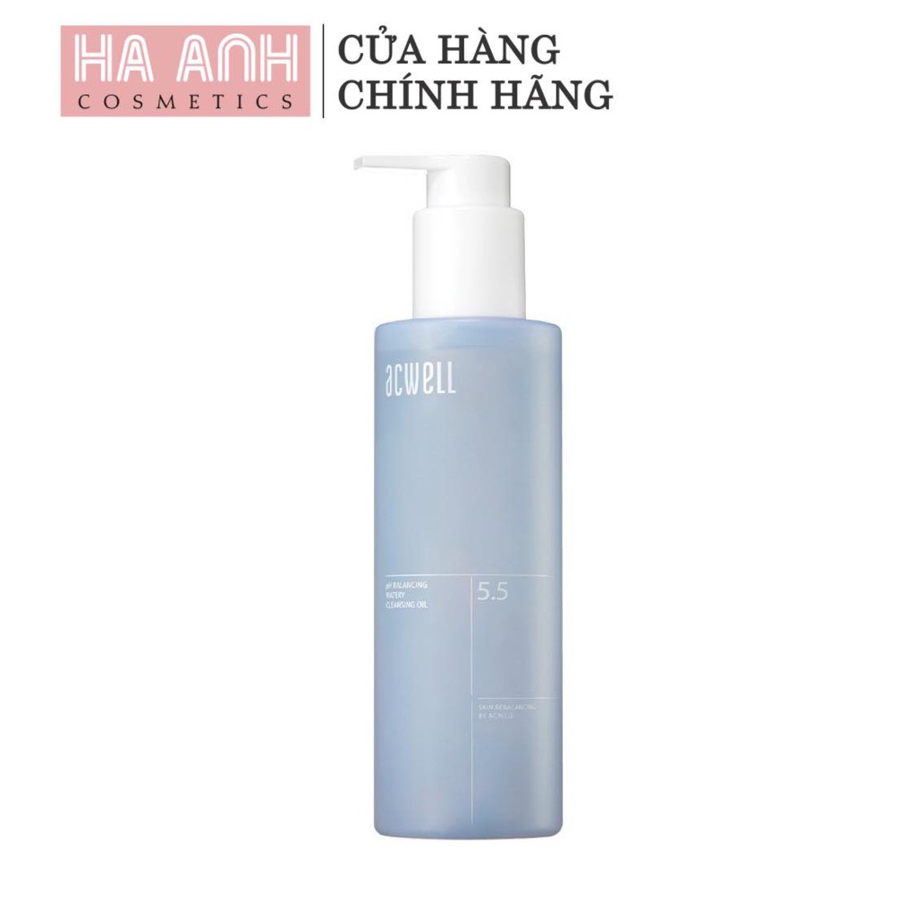 Dầu Tẩy Trang Dịu Nhẹ Acwell pH Balancing Watery Cleansing Oil