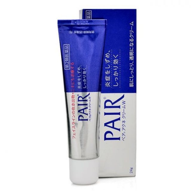 Kem mụn Pair Acne Lion Cream W 24g - Nhật Bản