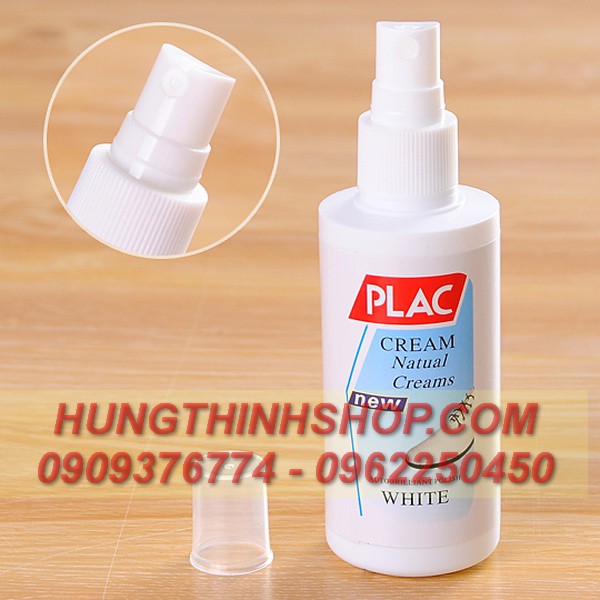 CHAI XỊT TẨY TRẮNG GIÀY PLAC 100ML