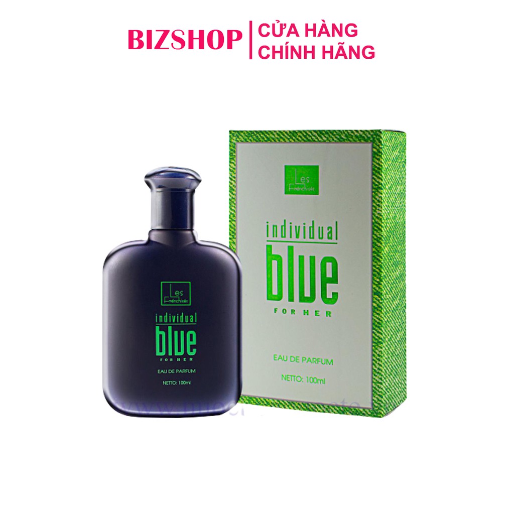 Nước hoa Nữ Les Frénchisés Individual Blue For Her 100ml chính hãng