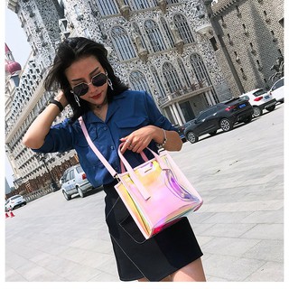 Tui laser phong cách Hàn Quốc hot trend