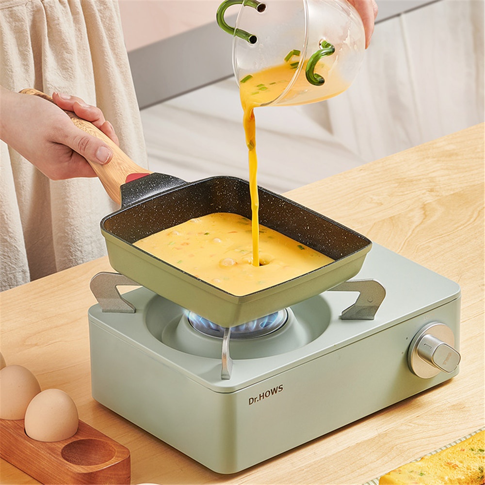 Stick Frying Pan Japanese Omelettes Aluminum Alloy Pan Egg Pancake Maker Kitchen Cookware | BigBuy360 - bigbuy360.vn