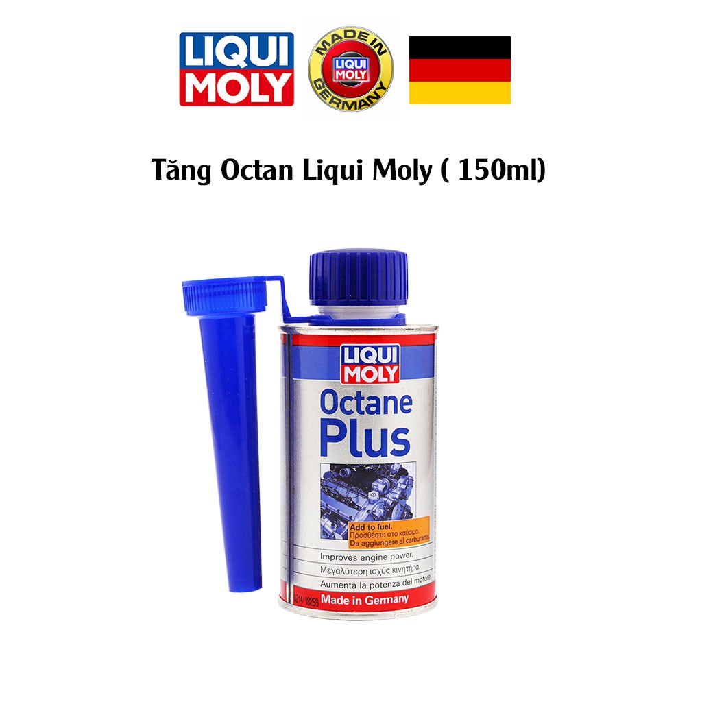 Phụ Gia Tăng Chỉ Số Octan Cho Xăng Octane Plus Liqui Moly 150ml [Chính Hãng]