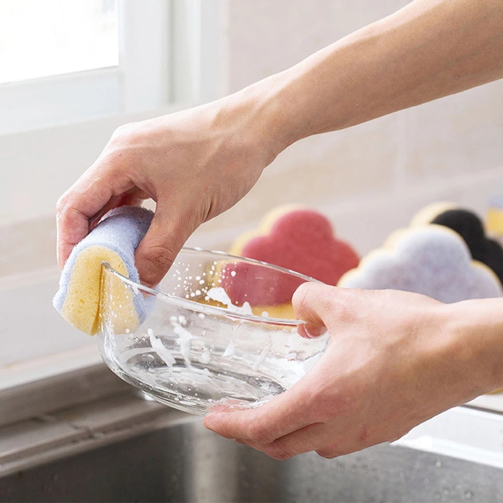 Mút rửa chén hình đám mây sáng tạo tiện dụng