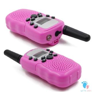 Mini Walkie-talkies T388 1w 22ch Lcd Display For Kid Children Two Way Radios