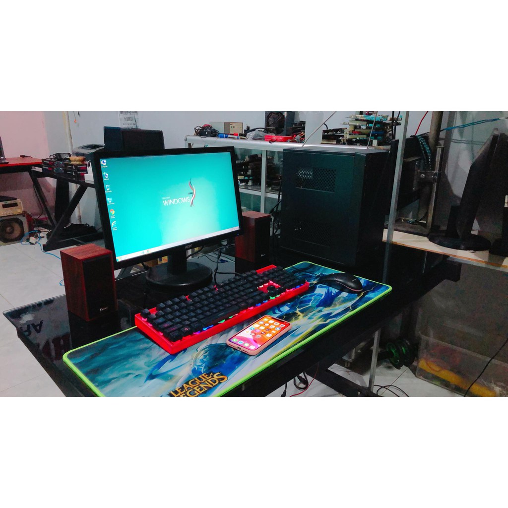 trọn bộ máy tính chơi liên minh