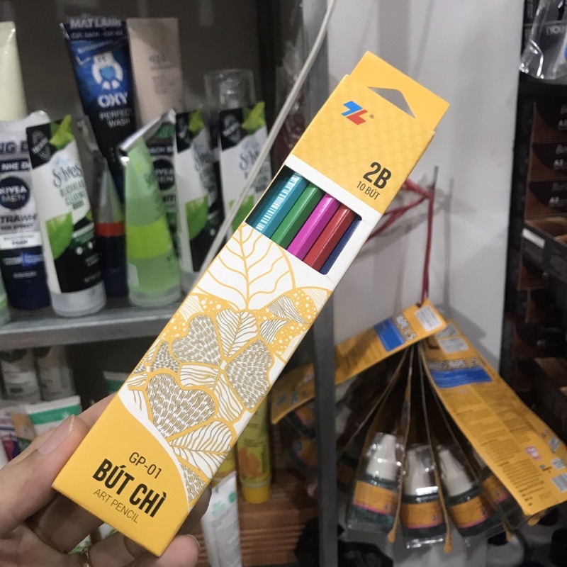 1 Cây Bút chì gỗ 2B TL GP-01 Thiên Long