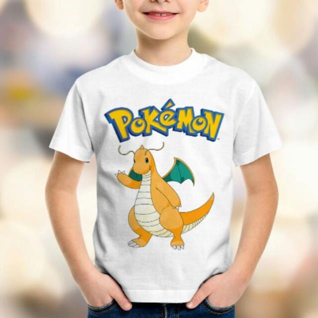 SALE- Áo thun trẻ em pokemon bé trai bé gái SD35 - áo game