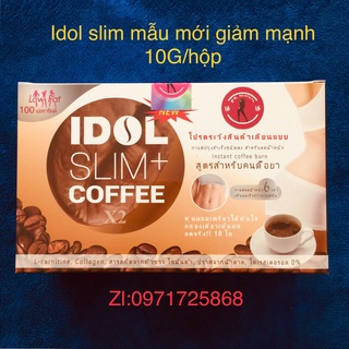 Cà Phê Giảm Cân Idol Slim [mẫu mới + mẫu cũ]