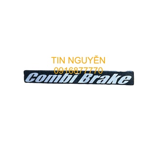 Tem Combi Brake dán dè trước 5 màu 78mm