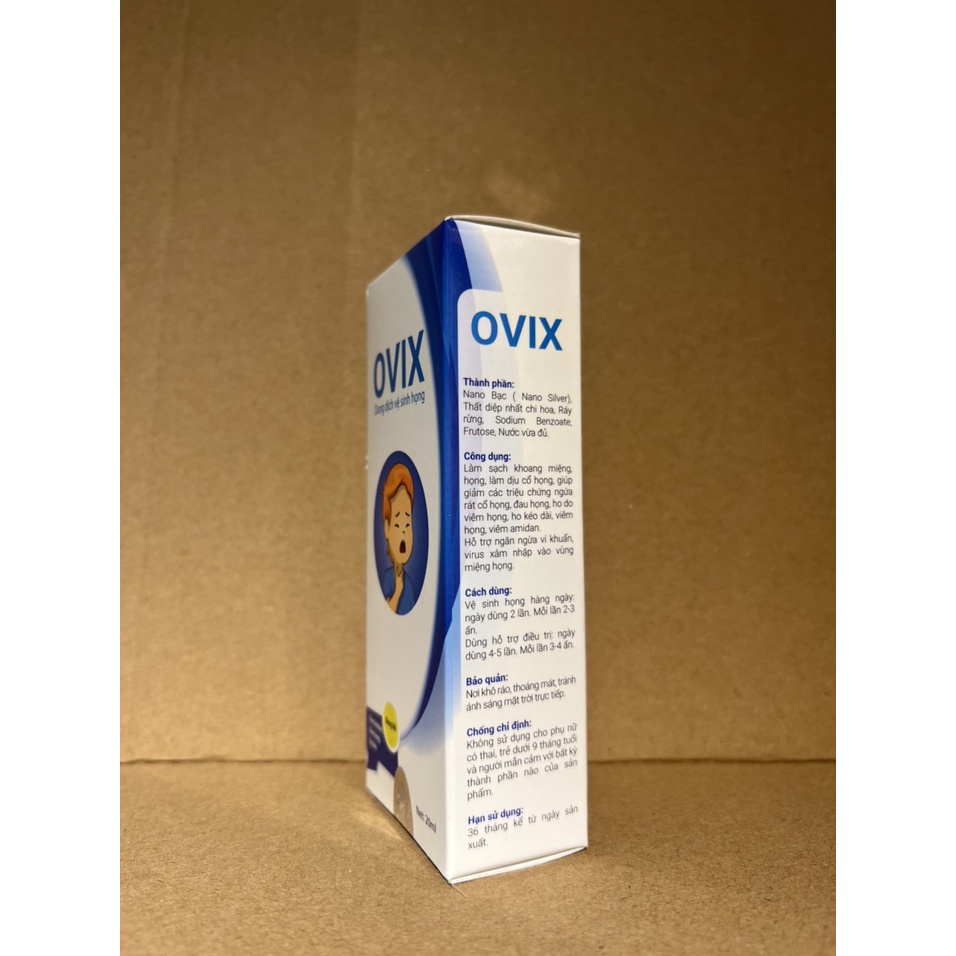 Xịt họng Ovix ( 20ml )