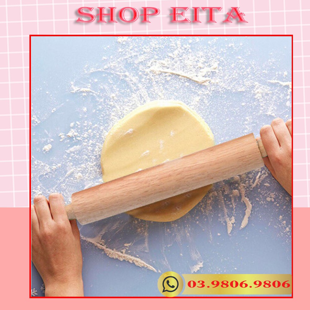 Cán Lăn bột có tay cầm