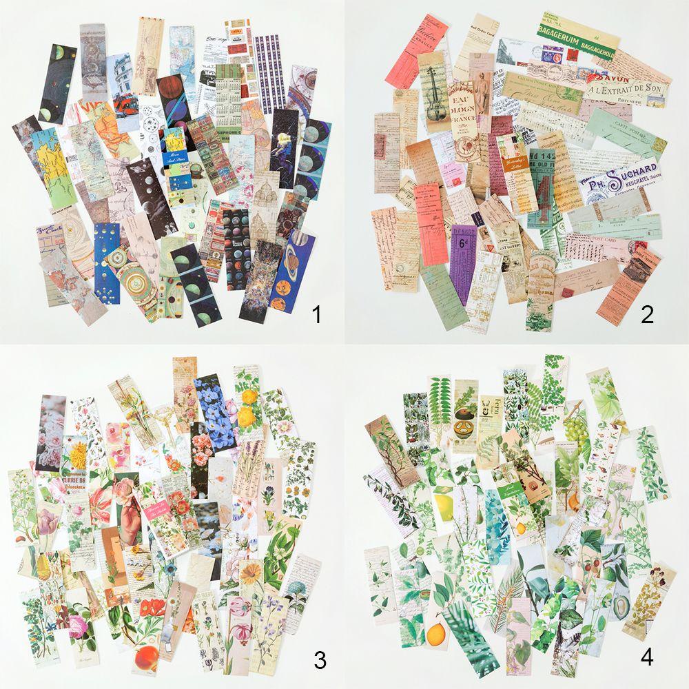 Bộ 50 Sticker Dán Trang Trí Sổ Tay Xinh Xắn
