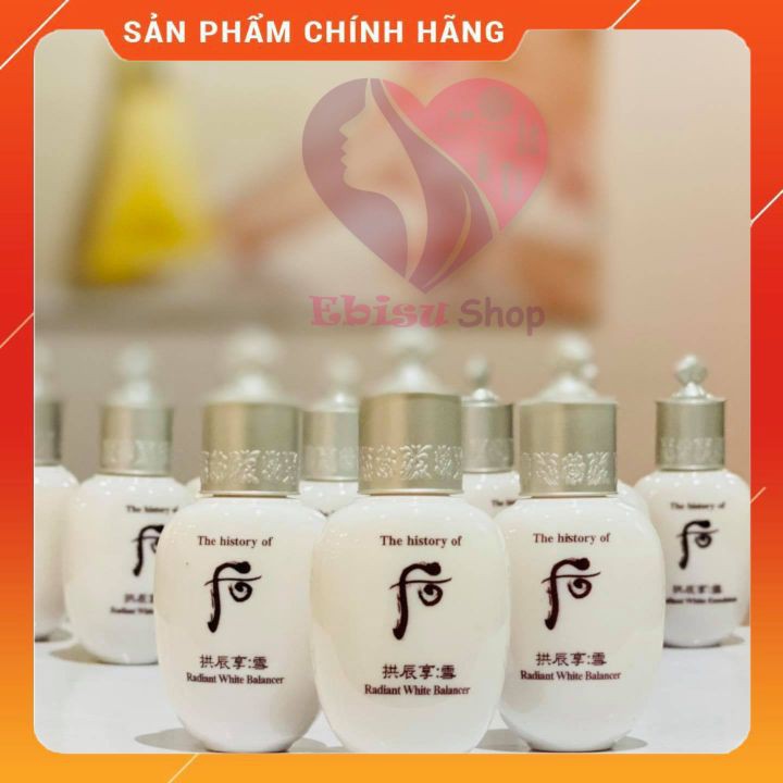 Combo 5 chai hoa hồng whoo soel trắng da sạm nám 20ml