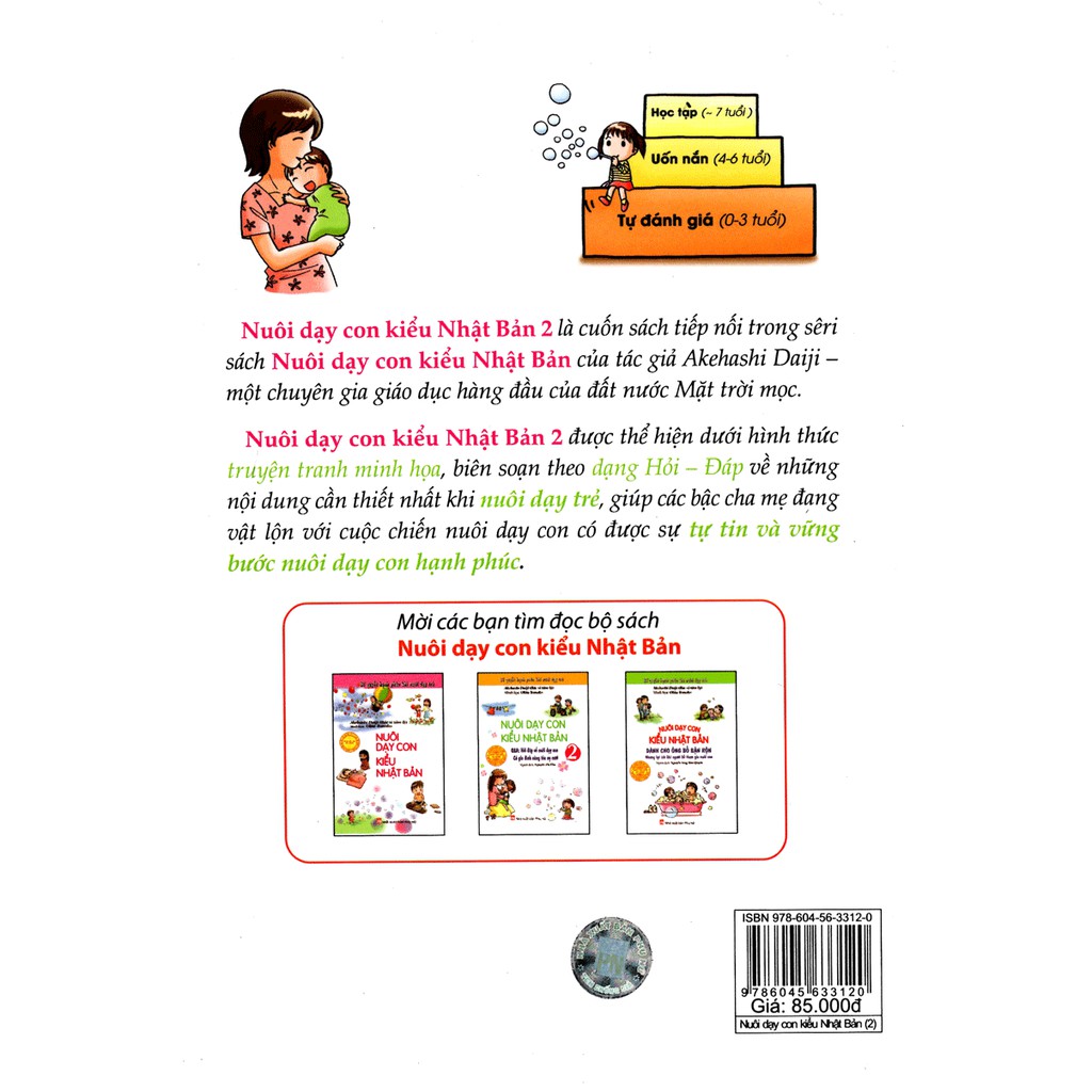 Sách - Nuôi Dạy Con Kiểu Nhật Bản 2 (Hỏi Đáp Về Nuôi Dạy Con) | BigBuy360 - bigbuy360.vn