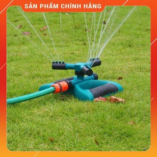 VÒI TƯỚI PHUN MƯA TỰ ĐỘNG XOAY 360 ĐỘ.