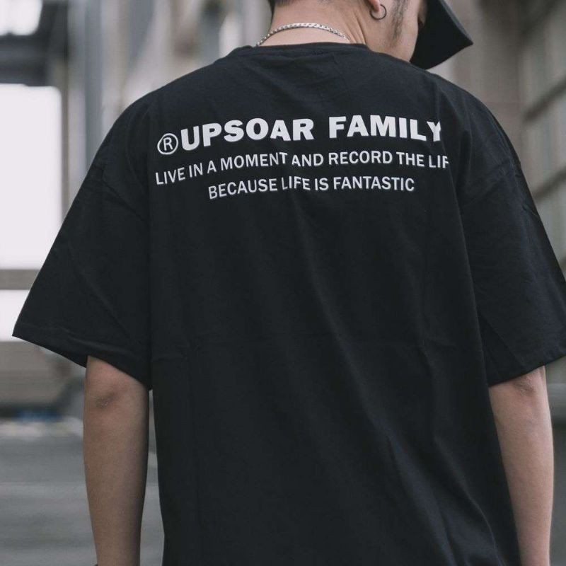 Áo Thun tay lỡ Unisex Upsour Family