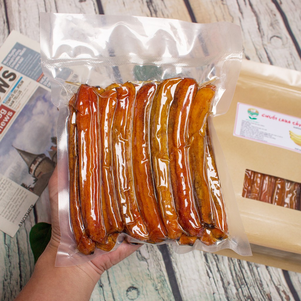 CHUỐI LABA ĐÀ LẠT SẤY DẺO KHÔNG ĐƯỜNG 500g (Sấy điện) | BigBuy360 - bigbuy360.vn