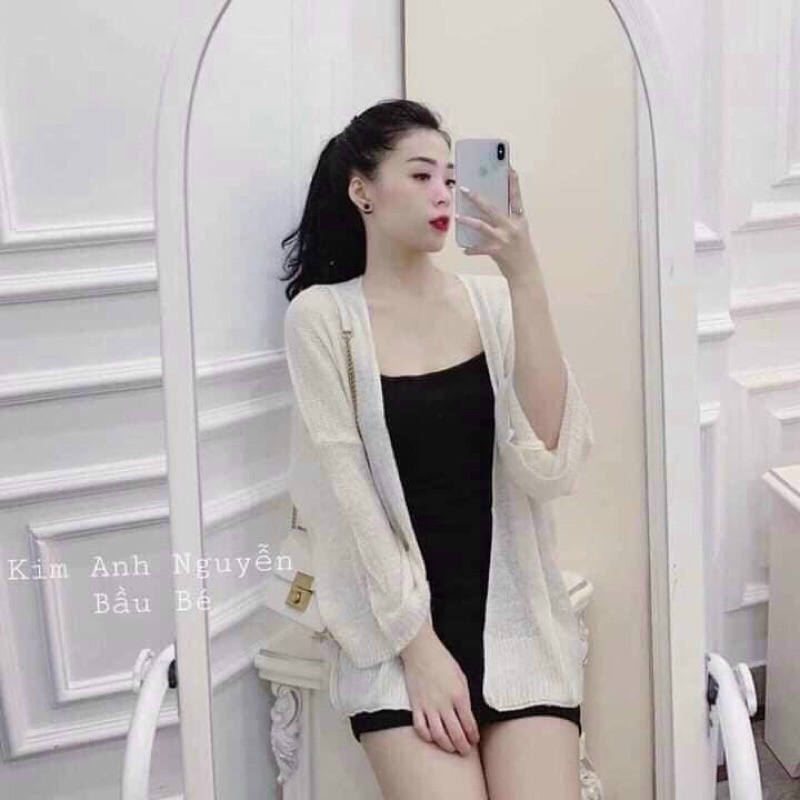 KHOÁC LEN CARDIGAN MỎNG NHẸ SIÊU HOT