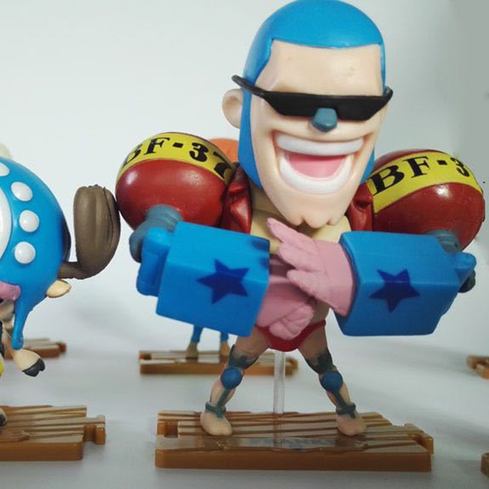 Set 10 Mô Hình Nhân Vật Luffy Trong Phim Hoạt Hình One Piece