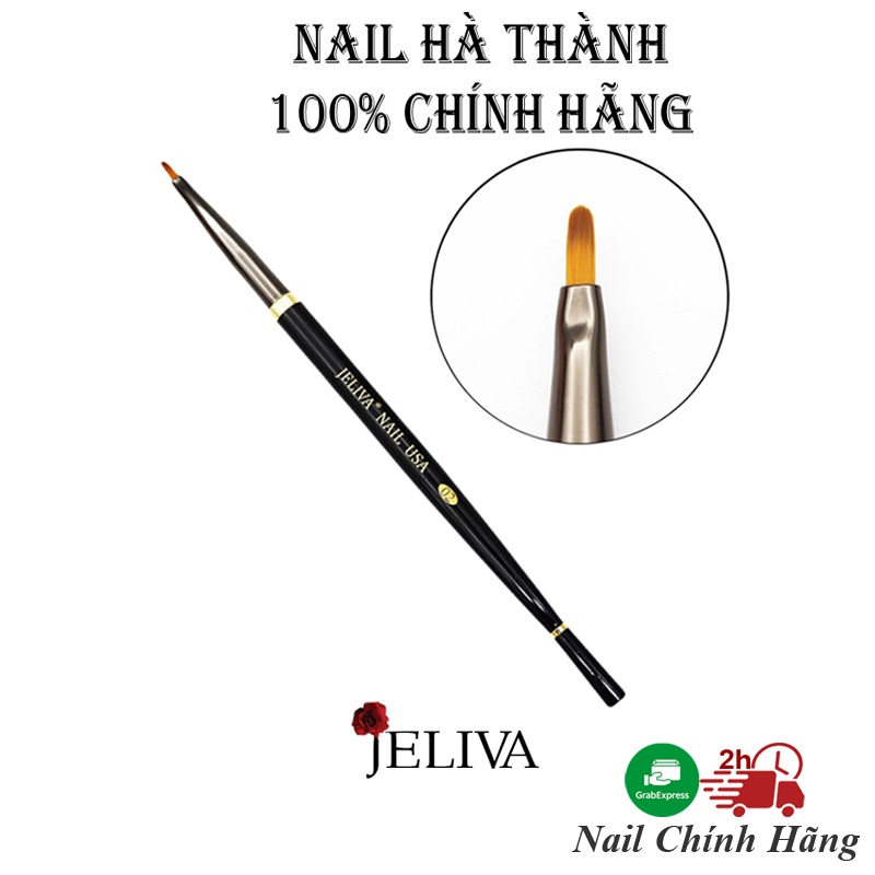 Cọ vẽ móng hoa cúc, dụng cụ cọ vẽ nail hoa cúc Jeliva Chính Hãng số 02