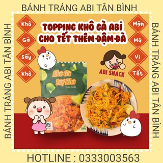 Bánh Tráng Abi - Khô Gà Lá Chanh Abi - MUA 3 TẶNG 1 QUÀ